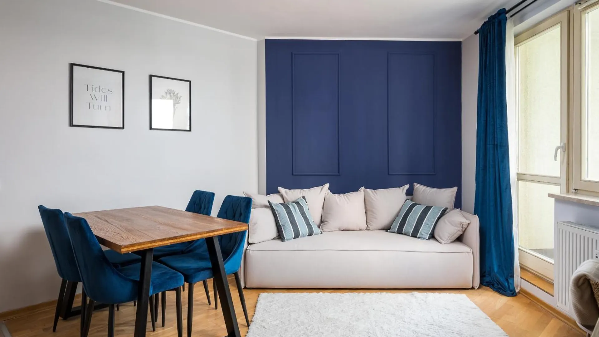 Metro Wilanowska Blue Apartment Warsaw
